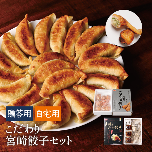 こだわり宮崎餃子セット【DM840】